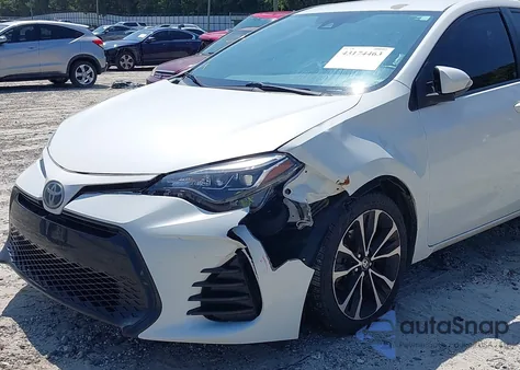 2017 Toyota Corolla Se z USA, uszkodzony, nr VIN 5YFBURHE3HP737776